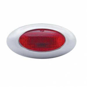 UNITED PACIFIC - 38221 - LUZ PHANTOM I DE 5 LED (LIQUIDACIÓN/MARCADOR) - LED ROJO/LENTE ROJA