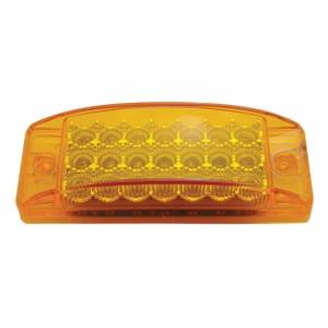 UNITED PACIFIC - UNITED PACIFIC - 38256 - LUZ RECTANGULAR REFLECTOR DE 21 LED (LIQUIDACIÓN/MARCADOR) - LED ÁMBAR/LENTE ÁMBAR - Image 3