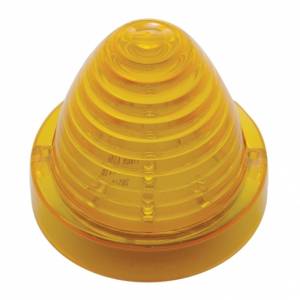 UNITED PACIFIC - 38278B - LUZ DE CABINA ESTILO BEEHIVE TRUCK-LITE DE 13 LED - LED ÁMBAR/LENTE ÁMBAR (A GRANEL)