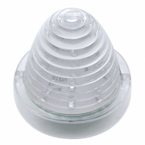 UNITED PACIFIC - 38279 - LUZ DE CABINA ESTILO BEEHIVE TRUCK-LITE DE 13 LED - LED ÁMBAR/LENTE TRANSPARENTE