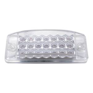 UNITED PACIFIC - UNITED PACIFIC - 38296 - LUZ RECTANGULAR REFLECTOR DE 21 LED (LIQUIDACIÓN/MARCADOR) - LED ÁMBAR/LENTE TRANSPARENTE - Image 2