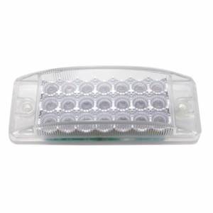 UNITED PACIFIC - UNITED PACIFIC - 38296B - LUZ RECTANGULAR REFLECTOR DE 21 LED (LIQUIDACIÓN/MARCADOR) - LED ÁMBAR/LENTE TRANSPARENTE (A GRANEL) - Image 2