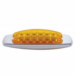 UNITED PACIFIC - UNITED PACIFIC - 38305 - LUZ RECTANGULAR REFLECTOR DE 12 LED CON BISEL (LIQUIDACIÓN/MARCADOR) - LED ÁMBAR/LENTE ÁMBAR - Image 3