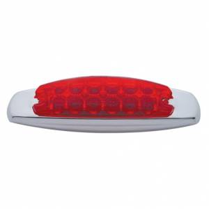 UNITED PACIFIC - UNITED PACIFIC - 38306 - LUZ RECTANGULAR REFLECTOR DE 12 LED CON BISEL (LIQUIDACIÓN/MARCADOR) - LED ROJO/LENTE ROJA - Image 3