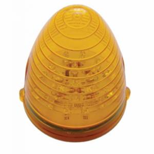UNITED PACIFIC - 38312 - LUZ DE CABINA BEEHIVE GRAKON 1000 DE 19 LED - LED ÁMBAR/LENTE ÁMBAR
