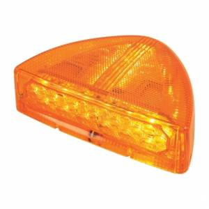 UNITED PACIFIC - 38396 - LUZ DE SEÑAL DE GIRO DE PERFIL BAJO DE 30 LED PARA PETERBILT 379/378/357 1987-2007 - LED ÁMBAR/LENTE ÁMBAR