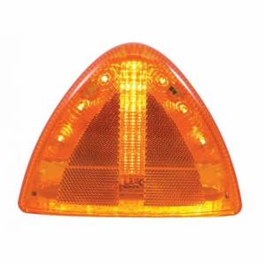 UNITED PACIFIC - UNITED PACIFIC - 38396 - LUZ DE SEÑAL DE GIRO DE PERFIL BAJO DE 30 LED PARA PETERBILT 379/378/357 1987-2007 - LED ÁMBAR/LENTE ÁMBAR - Image 2
