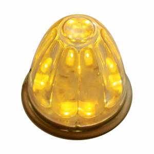 UNITED PACIFIC - 38429 - LUZ DE SANDÍA DE 11 LED - LED ÁMBAR/LENTE TRANSPARENTE