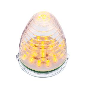 UNITED PACIFIC - 38461 - LUZ DE CABINA BEEHIVE GRAKON 1000 DE 19 LED - LED ÁMBAR/LENTE TRANSPARENTE