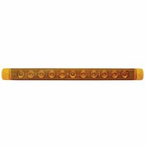 UNITED PACIFIC - UNITED PACIFIC - 38463 - BARRA DE LUCES DE SEÑAL DE GIRO DE 11 LED DE 17" - LED ÁMBAR/LEENTE ÁMBAR - Image 2