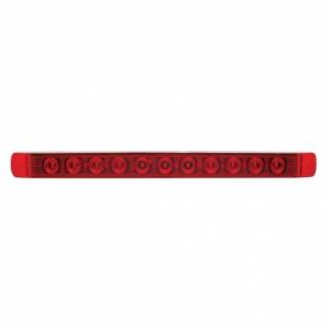 UNITED PACIFIC - UNITED PACIFIC - 38469 - BARRA DE LUCES DE 11 LED DE 17" SOLAMENTE (PARADA, GIRO Y TRASERA) - LED ROJO/LENTE ROJA - Image 2