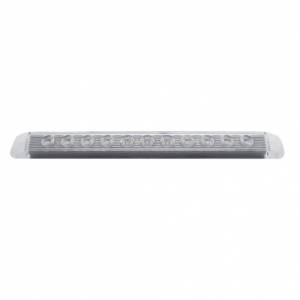 UNITED PACIFIC - UNITED PACIFIC - 38470 - BARRA DE LUCES DE 11 LED DE 17" SOLAMENTE (PARADA, GIRO Y TRASERA) - LED ROJO/LENTE TRANSPARENTE - Image 2