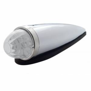 UNITED PACIFIC - 38512 - KIT DE LUCES DE CABINA DE 17 LED SANDÍA CON CARCASA FUNDIDA - LED ÁMBAR/LENTE TRANSPARENTE