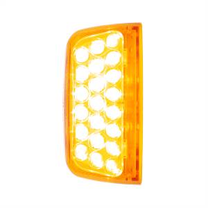UNITED PACIFIC - 38550 - LUZ DE SEÑAL DE GIRO DE 31 LED PARA PETERBILT 379/378/357 1987-2007 - LED ÁMBAR/LENTE ÁMBAR