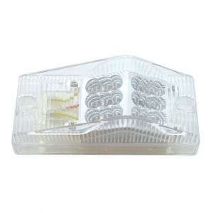 UNITED PACIFIC - 38579 - LUZ REFLECTORA DE 18 LED (ESTACIONAMIENTO, GIRO Y LIQUIDACIÓN) - LED ÁMBAR/LENTE TRANSPARENTE