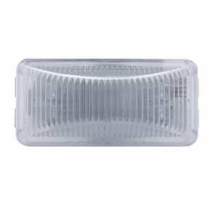 UNITED PACIFIC - 38634 - LUZ RECTANGULAR DE 6 LED (LIQUIDACIÓN/MARCADOR) - LED ÁMBAR/LENTE TRANSPARENTE