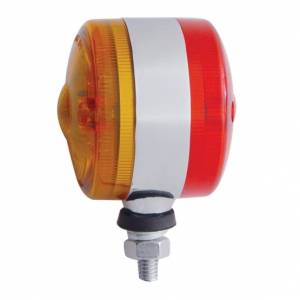 UNITED PACIFIC - UNITED PACIFIC - 38682 - LUZ DE DOBLE CARA DE 15 LED DE 3" - LED ÁMBAR Y ROJO/LENTE ÁMBAR Y ROJA - Image 3