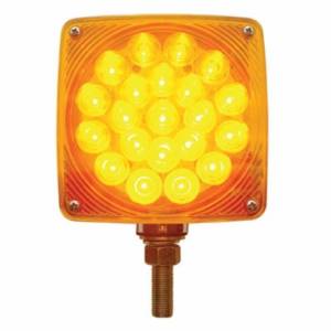 UNITED PACIFIC - UNITED PACIFIC - 38702 - LUZ DE SEÑAL DE GIRO DE DOBLE CARA DE UN SOLO ESPÁRRAGO DE 45 LED (PASAJERO) - LED ÁMBAR Y ROJO/LENTE ÁMBAR Y ROJA - Image 2