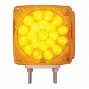 UNITED PACIFIC - UNITED PACIFIC - 38703 - LUZ DE SEÑAL DE GIRO DE DOBLE CARA DE 45 LED (CONDUCTOR) - LED ÁMBAR Y ROJO/LENTE ÁMBAR Y ROJA - Image 2