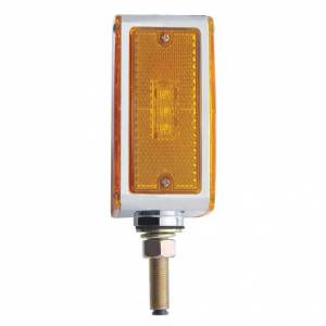 UNITED PACIFIC - UNITED PACIFIC - 38709 - LUZ DE SEÑAL DE GIRO DE DOBLE CARA DE UN SOLO ESPÁRRAGO DE 45 LED - LED ÁMBAR/LEENTE ÁMBAR - Image 2