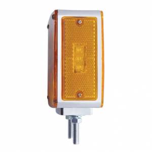 UNITED PACIFIC - UNITED PACIFIC - 38710 - LUZ DE SEÑAL DE GIRO DE DOBLE CARA DE DOBLE ESPÁRRAGO DE 45 LED - LED ÁMBAR/LEENTE ÁMBAR - Image 2
