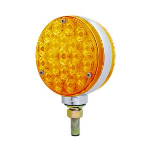 UNITED PACIFIC - 38713 - LUZ DE INTERMITENTE DE DOBLE CARA DE 42 LED - LED ÁMBAR/LENTE ÁMBAR