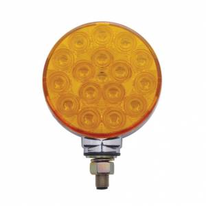 UNITED PACIFIC - UNITED PACIFIC - 38719 - LUZ DE SEÑAL DE GIRO DE DOBLE CARA REFLECTOR DE UN SOLO PERNO DE 34 LED - LED ÁMBAR Y ROJO / LENTE ÁMBAR Y ROJA - Image 3