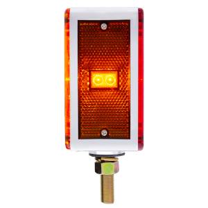 UNITED PACIFIC - UNITED PACIFIC - 38750 - LUZ DE SEÑAL DE GIRO DE DOBLE CARA DE 52 LED (CONDUCTOR) - LED ÁMBAR Y ROJO/LENTE ÁMBAR Y ROJA - Image 5