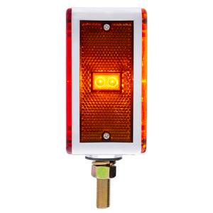 UNITED PACIFIC - UNITED PACIFIC - 38751 - LUZ DE SEÑAL DE GIRO DE DOBLE CARA DE UN SOLO ESPÁRRAGO DE 52 LED (PASAJERO) - LED ÁMBAR Y ROJO/LENTE ÁMBAR Y ROJA - Image 5