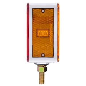 UNITED PACIFIC - UNITED PACIFIC - 38751 - LUZ DE SEÑAL DE GIRO DE DOBLE CARA DE UN SOLO ESPÁRRAGO DE 52 LED (PASAJERO) - LED ÁMBAR Y ROJO/LENTE ÁMBAR Y ROJA - Image 6