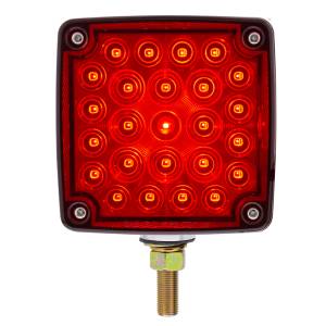 UNITED PACIFIC - UNITED PACIFIC - 38751 - LUZ DE SEÑAL DE GIRO DE DOBLE CARA DE UN SOLO ESPÁRRAGO DE 52 LED (PASAJERO) - LED ÁMBAR Y ROJO/LENTE ÁMBAR Y ROJA - Image 7
