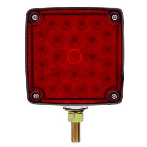UNITED PACIFIC - UNITED PACIFIC - 38751 - LUZ DE SEÑAL DE GIRO DE DOBLE CARA DE UN SOLO ESPÁRRAGO DE 52 LED (PASAJERO) - LED ÁMBAR Y ROJO/LENTE ÁMBAR Y ROJA - Image 8