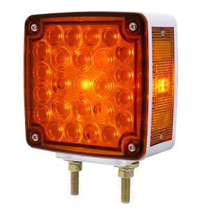 UNITED PACIFIC - UNITED PACIFIC - 38756 - LUZ DE SEÑAL DE GIRO DE DOBLE CARA DE 52 LED (CONDUCTOR) - LED ÁMBAR Y ROJO/LENTE ÁMBAR Y ROJA - Image 3