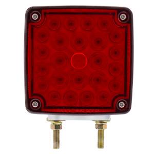 UNITED PACIFIC - UNITED PACIFIC - 38756 - LUZ DE SEÑAL DE GIRO DE DOBLE CARA DE 52 LED (CONDUCTOR) - LED ÁMBAR Y ROJO/LENTE ÁMBAR Y ROJA - Image 8
