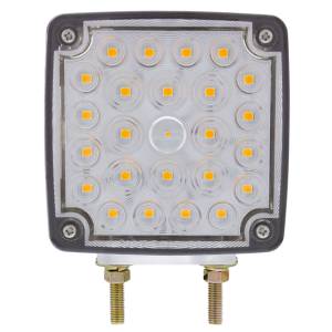 UNITED PACIFIC - UNITED PACIFIC - 38759 - LUZ DE SEÑAL DE GIRO DE DOBLE CARA DE 52 LED (PASAJERO) - LED ÁMBAR Y ROJO/LENTE TRANSPARENTE - Image 2