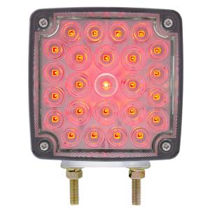 UNITED PACIFIC - UNITED PACIFIC - 38759 - LUZ DE SEÑAL DE GIRO DE DOBLE CARA DE 52 LED (PASAJERO) - LED ÁMBAR Y ROJO/LENTE TRANSPARENTE - Image 7