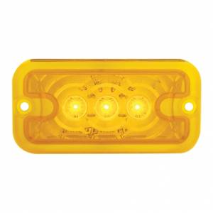 UNITED PACIFIC - UNITED PACIFIC - 38766 - LUZ DE BALIZAMIENTO DE 3 LED - LED ÁMBAR/LENTE ÁMBAR - Image 1