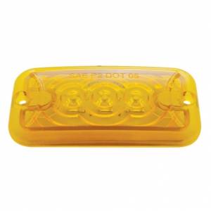 UNITED PACIFIC - UNITED PACIFIC - 38766 - LUZ DE BALIZAMIENTO DE 3 LED - LED ÁMBAR/LENTE ÁMBAR - Image 2