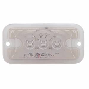 UNITED PACIFIC - 38769 - LUZ DE 3 LED (LIQUIDACIÓN/MARCADOR) - LED ROJO/LENTE TRANSPARENTE