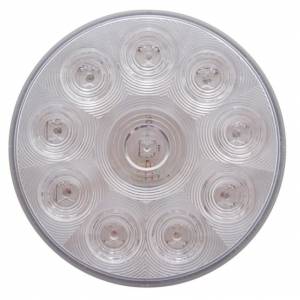 UNITED PACIFIC - 38773 - LUZ DE SEÑAL DE GIRO DE 10 LED DE 4" - LED ÁMBAR/LENTE TRANSPARENTE