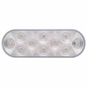 UNITED PACIFIC - UNITED PACIFIC - 38777B - LUZ DE SEÑAL DE GIRO OVALADA DE 10 LED DE 6" - LED ÁMBAR/LENTE TRANSPARENTE (A GRANEL) - Image 2