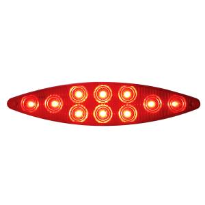 UNITED PACIFIC - UNITED PACIFIC - 38797 - LUZ "OJO DE GATO" DE 10 LED (PARADA, GIRO Y COLA) - LED ROJO/LENTE ROJA - Image 1