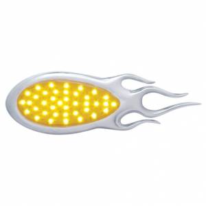 UNITED PACIFIC - UNITED PACIFIC - 38813 - LUZ DE INTERMITENTE "INFERNO" DE 39 LED - LED ÁMBAR/LENTE ÁMBAR - Image 1