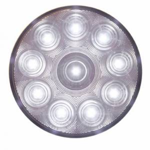 UNITED PACIFIC - 38828B - LUZ AUXILIAR/UTILIDAD DE 10 LED DE 4" - LED BLANCO/LENTE TRANSPARENTE (A GRANEL)