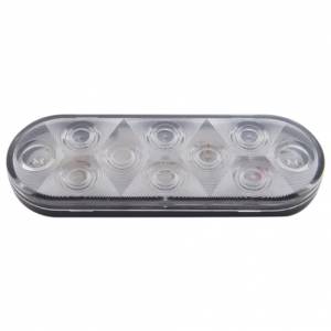 UNITED PACIFIC - UNITED PACIFIC - 38829B - LUZ AUXILIAR/UTILITARIA OVALADA DE 10 LED DE 6" - LED BLANCO/LENTE TRANSPARENTE (A GRANEL) - Image 3