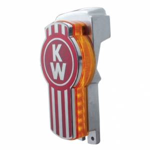 UNITED PACIFIC - UNITED PACIFIC - 38885 - LUZ EMBLEMA RETROILUMINADA DE 32 LED PARA KENWORTH - LED ÁMBAR/LENTE ÁMBAR - Image 2