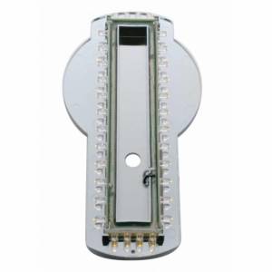 UNITED PACIFIC - 38885-1 - BASE DE LUZ EMBLEMA RETROILUMINADA DE 32 LED PARA KENWORTH- LED ÁMBAR
