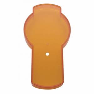UNITED PACIFIC - 38885-2 - LENTE EMBLEMA KENWORTH - ÁMBAR