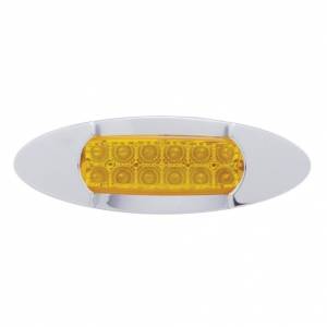 UNITED PACIFIC - UNITED PACIFIC - 38958 - LUZ MAVERICK DE 12 LED (LIQUIDACIÓN/MARCADOR) CON REFLECTOR - LED ÁMBAR/LENTE ÁMBAR - Image 2