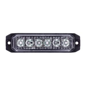 UNITED PACIFIC - UNITED PACIFIC - 39162 - 6 LUCES DE ADVERTENCIA LED DE ALTA POTENCIA "COMPETITION SERIES" SLIM - AZUL - Image 2